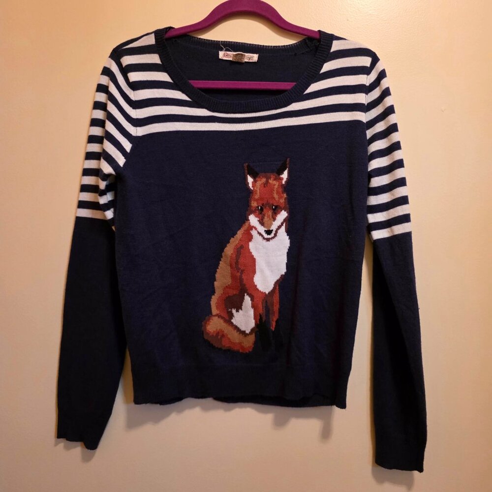 Love By Design Fox Sweater L